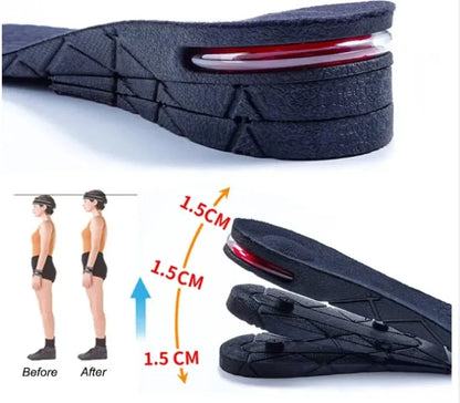 Whimfluence™ Adjustable Height Increase Insoles – Soft & Invisible